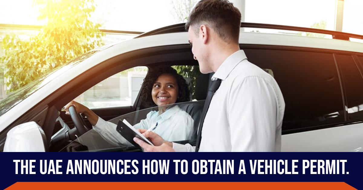 UAE Announces How to Obtain a Vehicle Permit